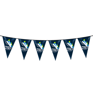B.YOND LITHO Pennants Triangular (Single Sided White) 200 x 300mm