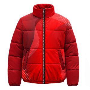 Dye Sublimated Micro Active Long Puffer Jacket