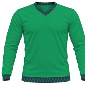 19Ten Kiddies V-Neck T-shirt, Fitted Long Sleeve, Birdseye