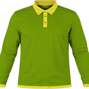 19Ten Ladies Golf Shirt, Fitted Long Sleeve, Birdseye