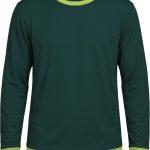 +27 Ladies Crew Neck T-shirt, Raglan Long Sleeve, Reverse Birdseye