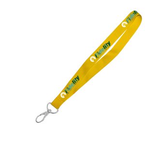 Hi-Viz Lanyard DTF Full Colour Reflective Print S/Sided with Lobster Clip