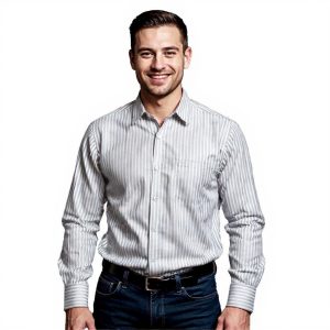 Skye Candy Stripe Lounge Shirt Men’s
