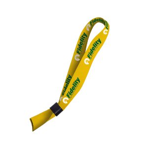 Hi-Viz Event Wristband DTF Print D/Sided with Barb Buckle